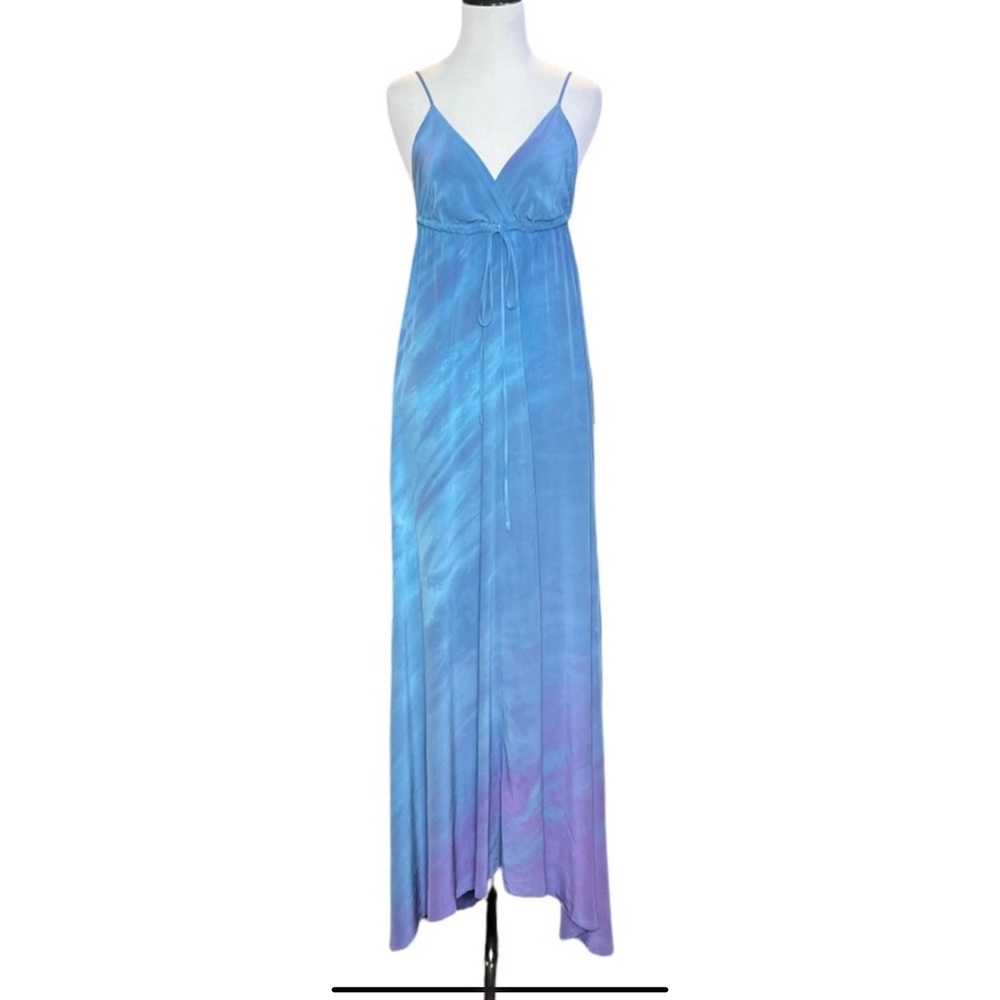 Gypsy 05 All Silk Tie Dyed Empire
Waist Boho Maxi in Small